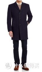 TOMMY HILFIGER  Barnes 38-Inch Single-Breasted 男款大衣