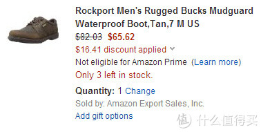 ROCKPORT 乐步 Rugged Bucks Mudguard 男款防水休闲鞋