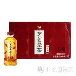 统一 茗茗是茶 乌龙茶 无糖 调味茶饮料 350ml*15瓶箱 整箱装