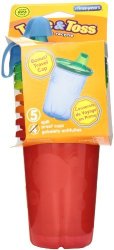 凑单品：The First Years 福喜儿 Take And Toss Spill Proof Cups 幼儿吸管杯 4个装
