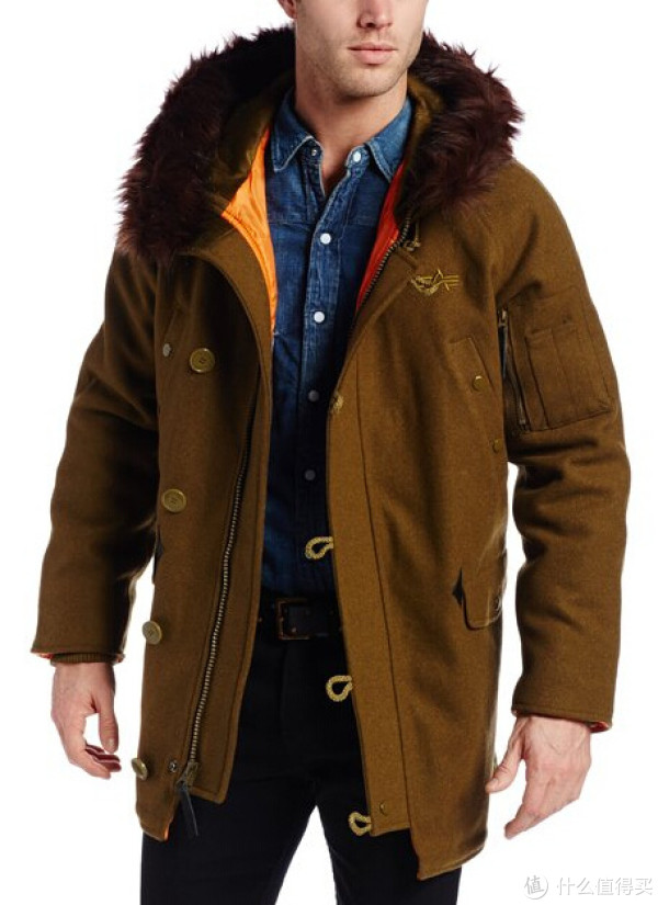 Alpha Industries 阿尔法工业 45-P Hooded X Bomber Jacket 男款连帽夹克