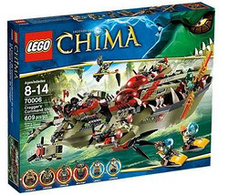 LEGO 乐高 Chima 气功传奇系列 70006 鳄霸王指挥舰