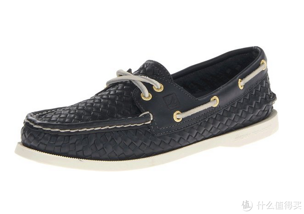 SPERRY TOP-SIDER  A/O Woven 女士真皮编织船鞋