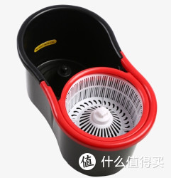 SUNKI 尚奇 双驱动旋转拖把 塑料桶+塑料杆