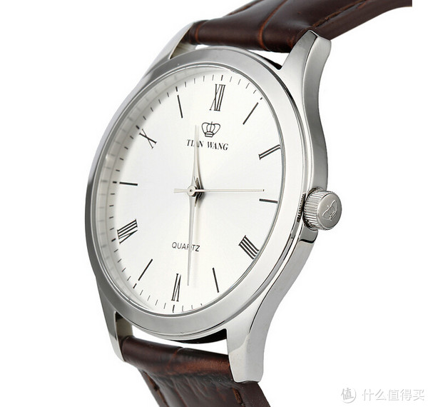 再特价：天王 GS3653S-A 男士皮带腕表
