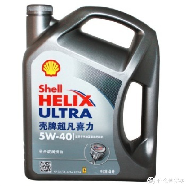Shell 壳牌 Helix Ultra 超凡灰喜力 全合成机油 4L(5W-40)
