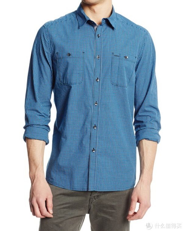 KENNETH COLE New York Saturated Check 男款衬衫