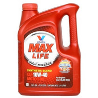 限区域：Valvoline 胜牌 星冠 MAX LIFE 合成机油 10W-40 SM/SN 3.78升