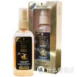 Schwarzkopf 施华蔻 奢极黑金柔亮 修护精华液 100ml*2件