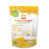 凑单品：HappyBaby 禧贝 Happy Yogis Organic 溶溶豆 酸奶香蕉芒果口味 28g