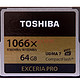 TOSHIBA 东芝 EXCERIA PRO型超高速CF 64GB 存储卡（1066X、Class10）