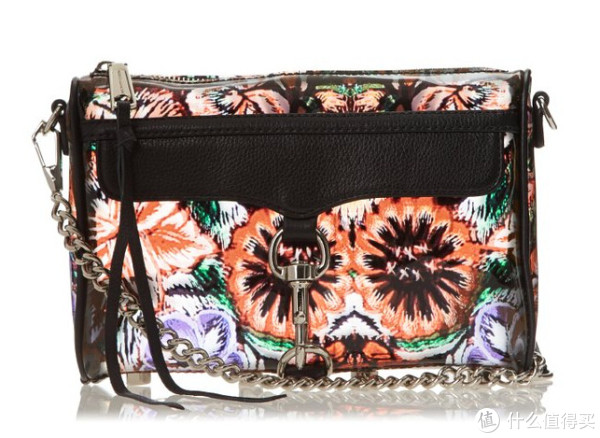 REBECCA MINKOFF Moto Rocker 女士真皮斜挎包 Biscuit色