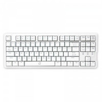 QPAD 酷倍达 MK-10 机械键盘（白色 红轴 RGB背光）