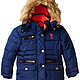 U.S. Polo Association Quilted Bubble Jacket 女童夹克