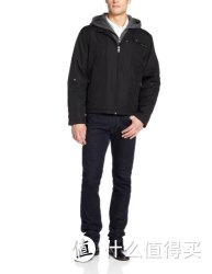 Calvin Klein  Rip Stop Hooded Moto 男士带帽夹克
