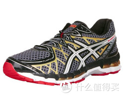 ASICS 亚瑟士 GEL-Kayano 20 男款顶级支撑跑鞋 黑金色