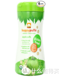 HAPPYBABY 禧贝 Organic Puffs 有机苹果泡芙 60g*6瓶