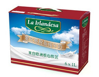 La Irlandesa 爱伦蒂纯牛奶礼盒装1L*6(德国进口)