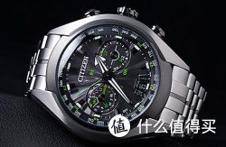 CITIZEN 西铁城  "Satellite Wave Air" Titanium 系列 CC1055-53E 男款光动能卫星对时腕表