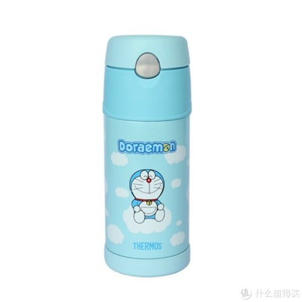 THERMOS 膳魔师 B2011(DRM) 儿童保温吸管杯 350ml 蓝色