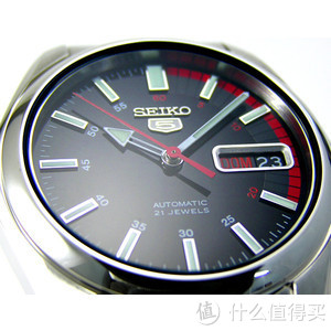 SEIKO 精工5号 SNK375 男士机械腕表