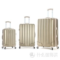 再特价：Rockland F185 20+24+28英寸套装 拉杆箱（土豪金）
