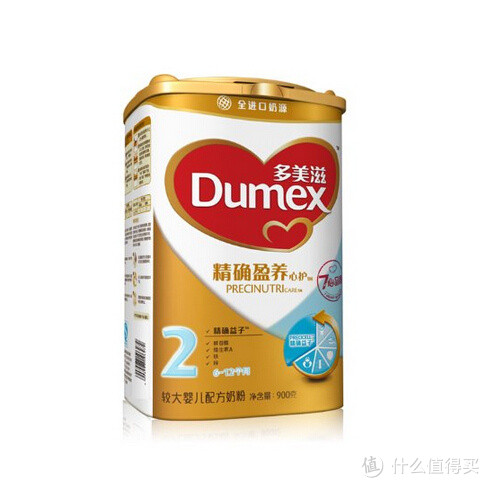 Dumex 多美滋 精确盈养心护较大婴儿配方奶粉（2段）900g*3