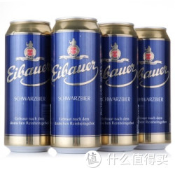 OBERG 欧堡 Eibauer 黑啤酒 500ml*4听