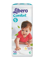 Libero 丽贝乐 婴儿纸尿裤5号 L56片