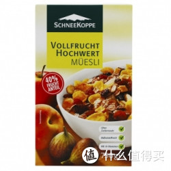 SCHNEEKOPPE 诗尼坎普 水果和膳食纤维麦片 750g