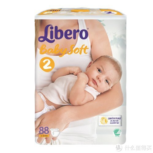 Libero 丽贝乐 婴儿纸尿裤（NB+88片）*2包