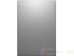 TOSHIBA 东芝 Canvio Slim系列 2.5英寸 1TB USB3.0 移动硬盘 银色 HDTD210HS3EA