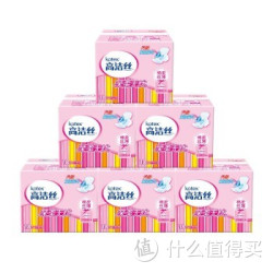 Kotex 高洁丝 丝薄棉柔护翼卫生巾日用 18片*6包