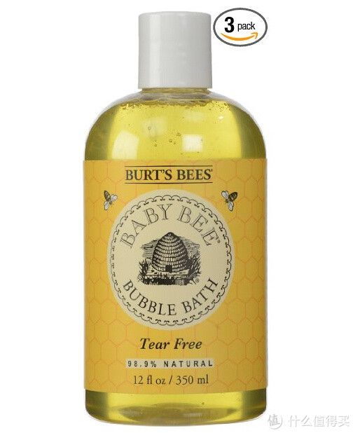 Burt's Bees 小蜜蜂 Bubble Bath 婴儿泡泡沐浴液 350ml*3瓶