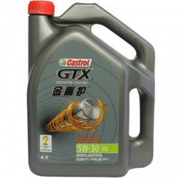 Castrol 嘉实多 GTX 金嘉护 5W-30 矿物质机油 4L