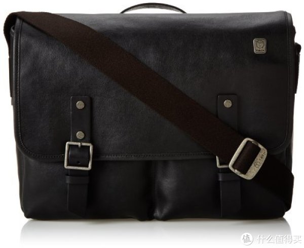 TUMI 塔米 T-Tech Forge Bingham 男士真皮邮差包