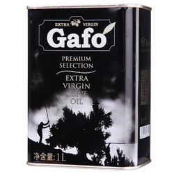 Gafo 嘉禾 特级初榨橄榄油 1L铁罐