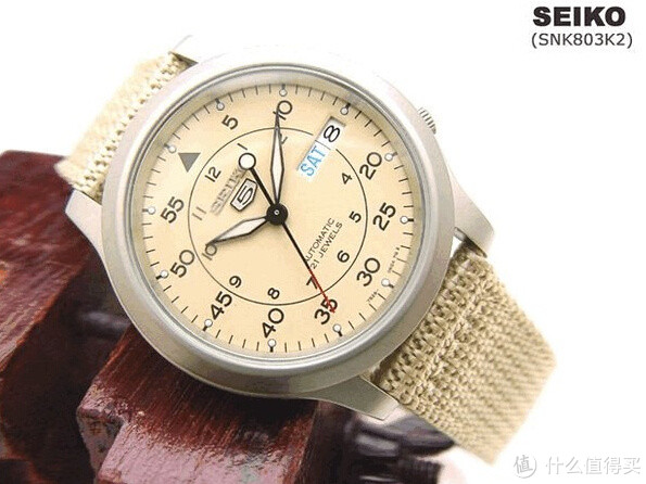 SEIKO 精工5号 SNK803 男款自动机械腕表