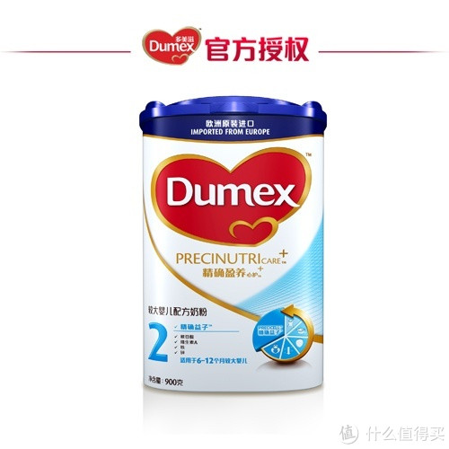 Dumex 多美滋 精确盈养心护+较大婴儿配方奶粉 2段 900g