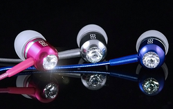 BASSBUDS In-Ear Headphones with Swarovski Crystals 入耳耳机