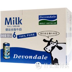 Devondale 德运 全脂牛奶礼盒装 1L*6