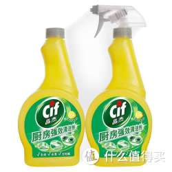 晶杰 厨房强效清洁剂(清新柠檬)+补充瓶装(500g+500g)*2