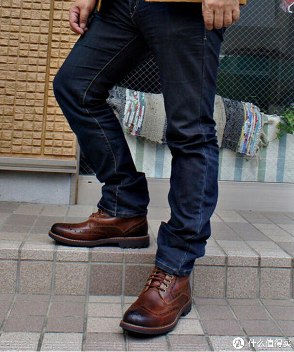 Clarks 其乐 Montacute Lord 男士真皮复古男靴