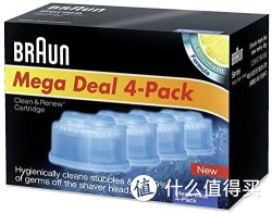 BRAUN 博朗 清洁液 四盒装