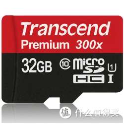 Transcend 创见 32GB MicroSD（TF）存储卡（UHS-I、300X）