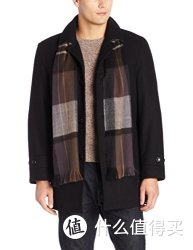 大码福利：London Fog 伦敦雾 Barrington Car Coat 男款羊毛外套
