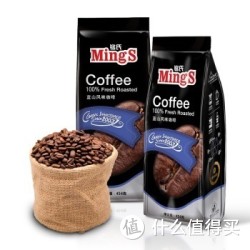 Mings 铭氏咖啡 黑袋 蓝山风味咖啡豆 454g