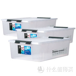 LOCK&amp;LOCK 乐扣乐扣 INP112NS 收纳箱3件套（30L*3）