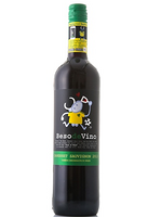 限华东：Beso de Vino 酒之吻 赤霞珠 干红葡萄酒 750ml*3瓶