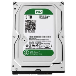 WD 西部数据 绿盘 3TB 台式机硬盘